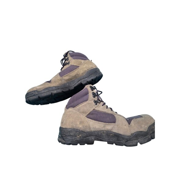 Vasque Alpha 7455 Hiking Boots Men\'s 10 Vintage Brown Suede And Textile U.2 main image 6